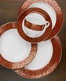 Mikasa Parchment Red Salad Plate