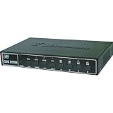 Wisecomm QC1100 Real Time Digital Quad Splitter - Small (Black)