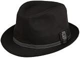 Quiksilver Junior's Speed Limit Fedora,Black,Large/Xlarge