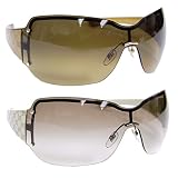 Gucci - Gucci Italian Fashion Oversized Frameless Designer Sunglasses