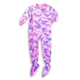 Xhilaration - Girls Heavy Weight Footed Blanket Sleeper, Pink, Purple