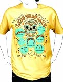 Less Than Jake - MUSTACHE T-shirt, Medium, Natural