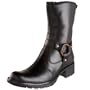 Timberland Women's Charles Street Mid String Ankle Boot,Black,9 M US