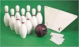 Cramer's Deluxe Bowling Set - Pins And A 5 lb. Bowling Ball