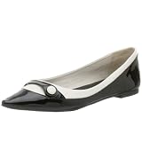MIA Womens Sabrina Skimmer,Black/Cream,7 M