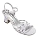 Girls' Xhilaration� Myrlene Strappy Sandals - White