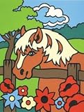 Reeves Mini Painting by Numbers Pony