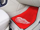 Detroit Red Wings Printed Carpet Car Mat 2 Piece Set