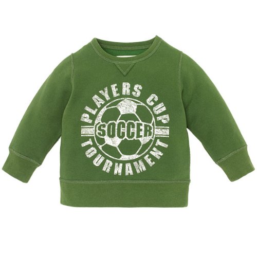 graphic fleece sweatshirt