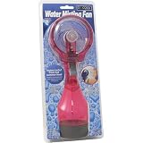 O2 COOL 8101R Deluxe Water Misting Fan - Red