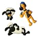 Küche & Haushalt : 3D KÃ¼hlschrankmagnet-Set "Shaun das Schaf": Shaun, Timmy und Bitzer im Dreierpack