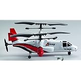 Osprey:RC Air-ground Dual Purpose Helicopter (white and Red)