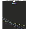 Kreativkalender immerw 29,7x35cm sw: Immerw�hrender Kalender