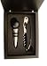 Boxed Wine bottle corkscrew and stopper Gift Set ~ French