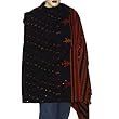 Wrap and Shawl Tribal Embroidered Woolen Accessory 80 x 40 inches
