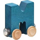 NameTrain Bright Finish Letter Cars - M