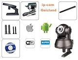 IP Camera Wireless Network WIFI 2 Audio Webcam Night-Vision 11 LED Security Cam
