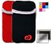 Reversible camera sleeve suitable for Sony Cybershot Camera Case Digital Camera + Screen Protector Kit + CLOTH