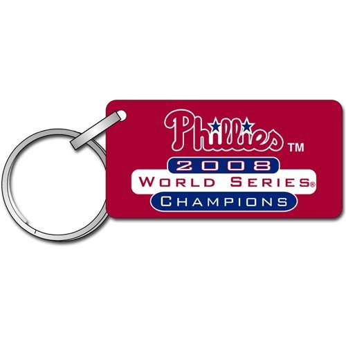 Buy Philadelphia Phillies 2008 World Series Champions Plastic Key Ring by Football Fanatics