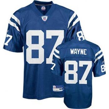 Reggie Wayne Indianapolis Colts Reebok Replica Jersey - Size 54 - XXL