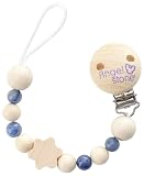 Produkt-Bild: Angelstone 600-50 - Edelstein-Schnullerketten Wassermann