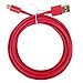 Hi-mobiler High Speed 10ft USB 2.0 a Male to Micro B Cable with Gold-plated Connectors for Samsung Lg HTC and Other Tablet Smartphone (Red)