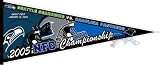 2005 NFC Championship Pennant - Seattle Seahawks vs. Carolina Panthers