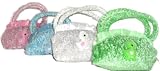 Bright Green Little Girls Faux Fur 