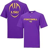 Louisiana State Fightin Tigers NCAA Youth Team Issue T-shirt by Nike (Purple)