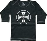 Rebel Ink Baby Infants' Midwest Strollers Long Sleeve Tee T-Shirt,Black,L