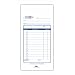 TOPS Sales Order Book, 3-Part, Carbonless, 3 5/8  x  6 7/8 Inches, 50 Sheets, White and Canary and Pink, (46250)