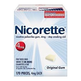 NICORETTE GUM ORIGINAL FLAVOR 170 PIECES EXP DATE 10/2011