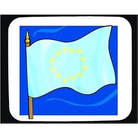 Mouse Pad with international, "European Union", flag