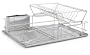 Polder KTH-6112 Two-Tier Dish Rack System, Stainless Steel