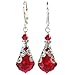HisJewelsCreations Baroque Crystal Vintage Inspired Earrings made with Crystals from Swarovski