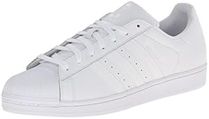 adidas Originals Men's Superstar Foundation Casual Sneaker, White/Running White/White, 4.5 M US
