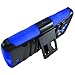 LG L31G / LG Access LTE Case Combo by ICE-CLEAR(TM)-HERCULES Dual- Layer Hard/Gel Hybrid Kickstand Armor Case w/ Holster (Black/Blue)+Touch Screen Stylus