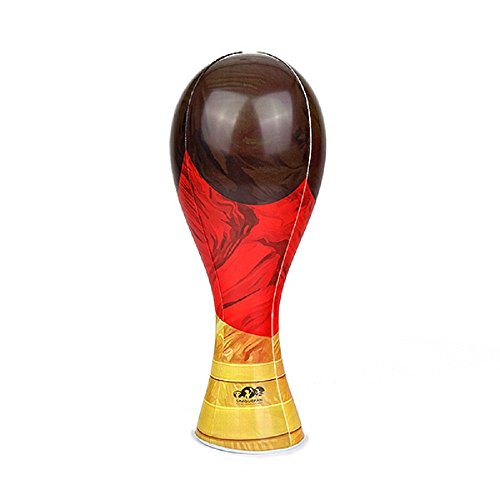 Aufblasbarer Plastik Pokal Deutschland 50cm Fan-Spaß für Fußballstadion, Public Viewing & Deko einzigartiger Fanartikel für EM
