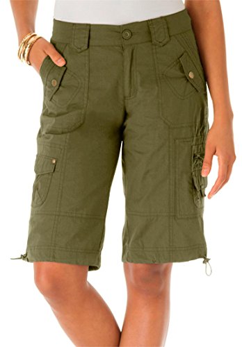 Women's Plus Size Bermuda Shorts