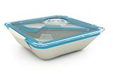 Lunch Box, Blue and White
