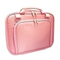 CaseCrown Premium Double Memory Foam Case with Shoulder Strap (Pink Faux Alligator Skin) Disney Netpal by ASUS - 8.9-Inch Princess Pink Netbook