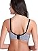LANFEI Women's Cotton Spandex Wirefree Sleep Bra for Nursing and Maternity  Gray  M 36 80