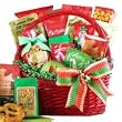 Glad Tidings Christmas Holiday Gourmet Food Gift Basket