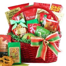 Glad Tidings Christmas Holiday Gourmet Food Gift Basket by ArtofAppreciation.com