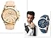 Men Watches,SMTSMT Crocodile Faux Leather Mens Analog Watch Watches-Blue