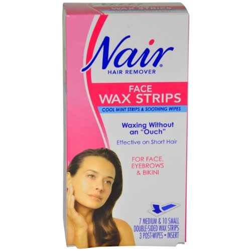 Nair Face Wax Strips 1 Box