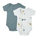 Boon DNA 2-pack Bodysuit Set in Blue 6-9 Months