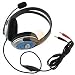 Headphone Headset with Mic For MSN Skype Internet phone