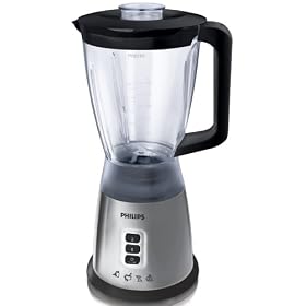 Philips HR2020/50 Silver Blender with 1.75 Litre Jug, 400 Watt