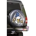 Bully CM-04 Bald Eagle Design Small Universal Tire Cover